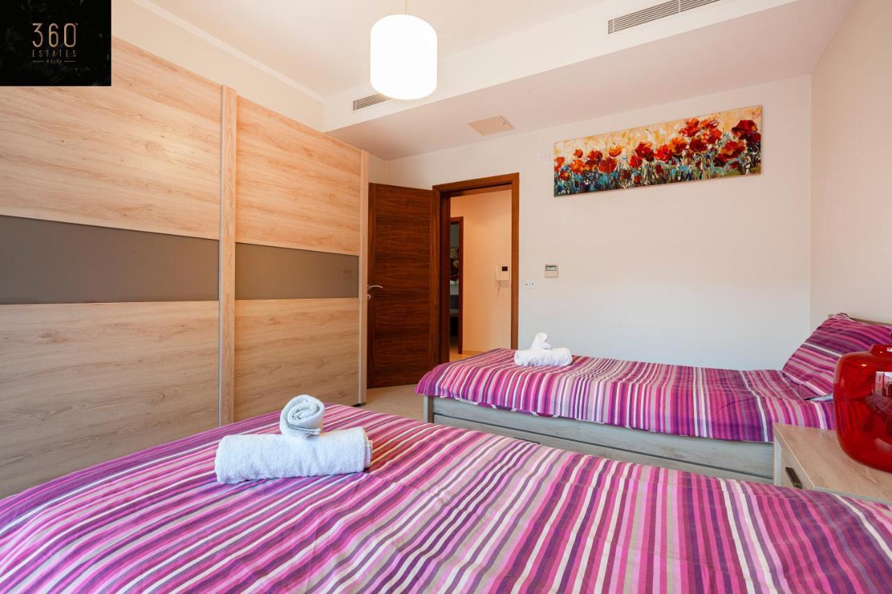 Pender Lux Complex - 3Br Unit With Private Parking By 360 Estates Daire Saint Julian's Dış mekan fotoğraf